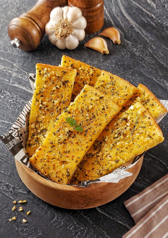 Garlic Bread Two Way Spice
